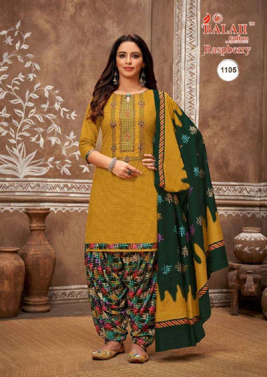 Balaji Rasberry Vol 11 Cotton Dress Material Catalog
